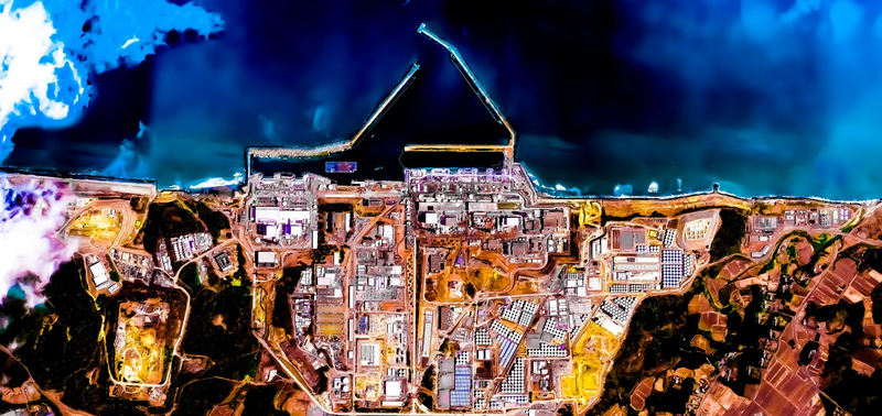 Illustration for article titled These Stunning Geometric Patterns Were Created From Google Earth Images